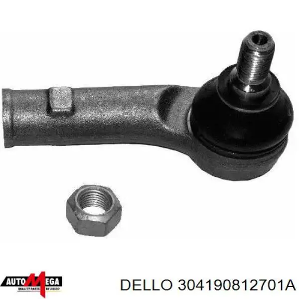 304190812701A Dello/Automega наконечник рулевой тяги внешний