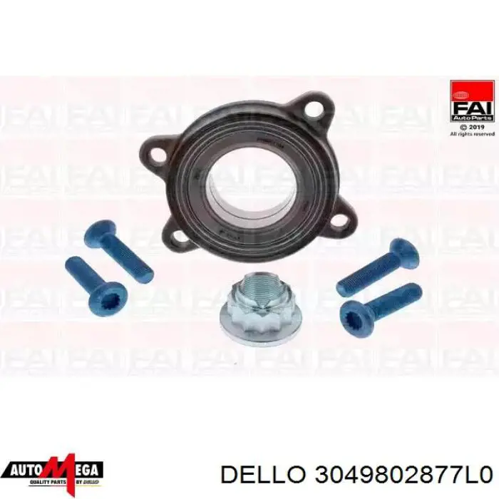 Подшипник ступицы пер/зад Dello/Automega 3049802877L0 цена, от 30.27 USD