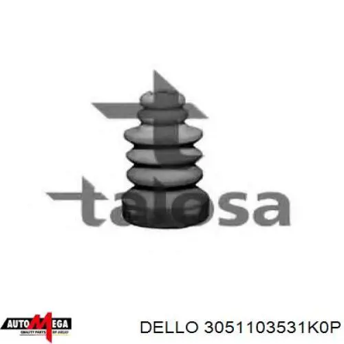 Буфер-отбойник амортизатора заднего Dello/Automega 3051103531K0P цена, от 4.80 USD