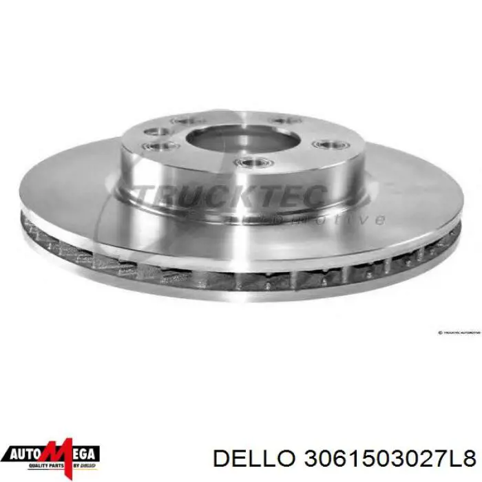 Тормоз дисковый передний Dello/Automega 3061503027L8 цена, от 131.97 USD