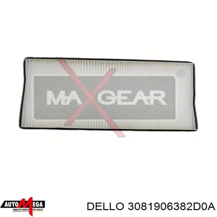 3081906382D0A Dello/Automega Внутрисалонный фильтр