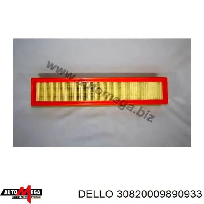 Воздушный фильтр 30820009890933 Dello/Automega