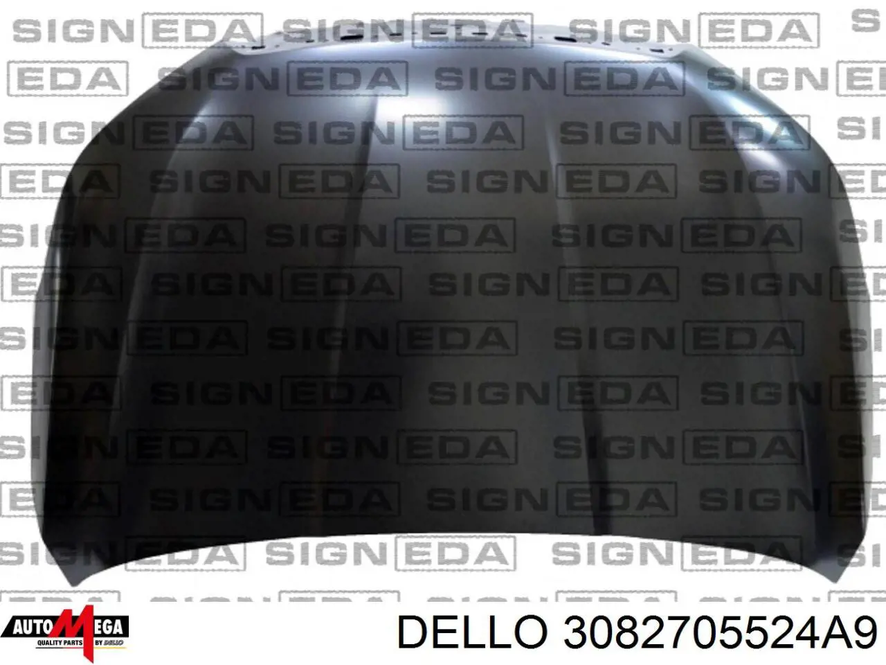 3082705524A9 Dello/Automega Амортизатор крышки багажника