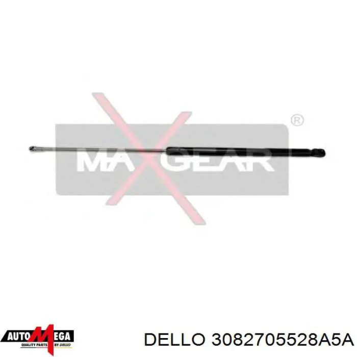 3082705528A5A Dello/Automega Амортизатор крышки багажника