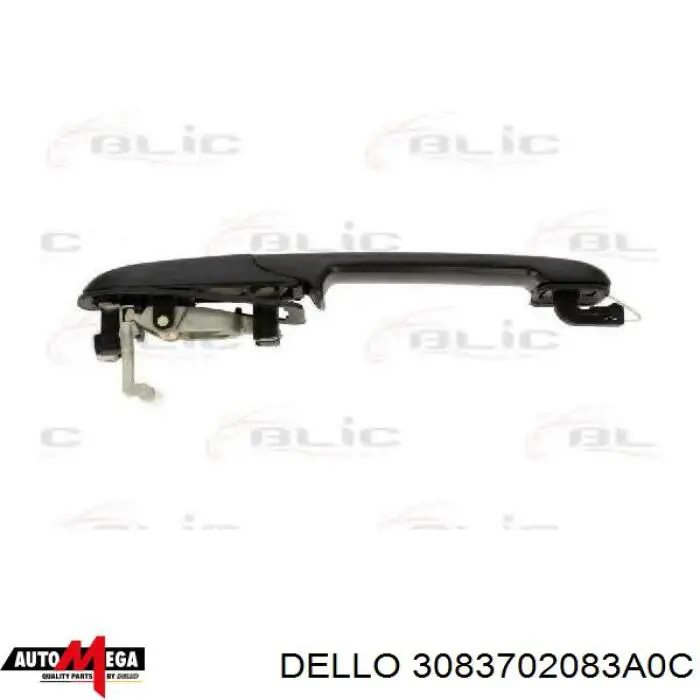 3083702083A0C Dello/Automega Ручка передней двери наружная, правая