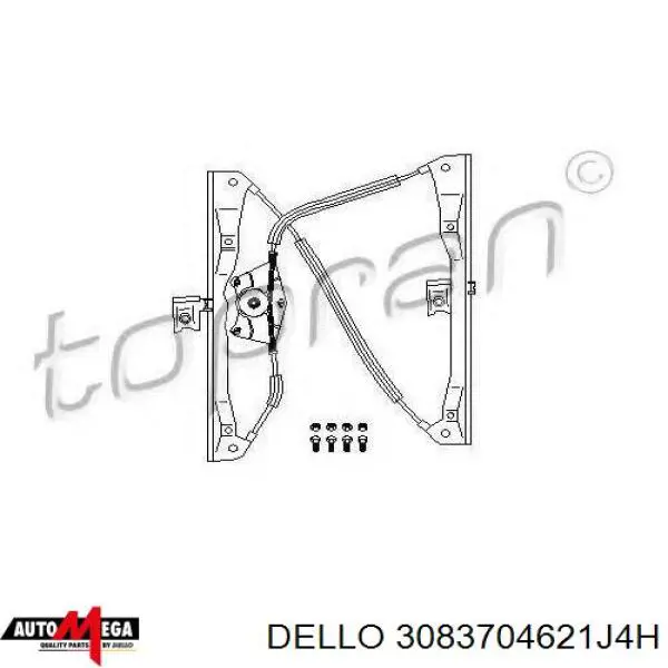 Стеклоподъемник передней правой двери Dello/Automega 3083704621J4H цена, от 26.27 USD