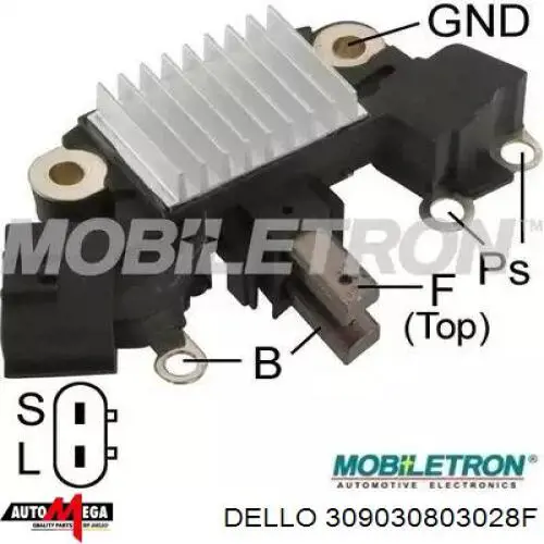 Реле генератора 309030803028F Dello/Automega