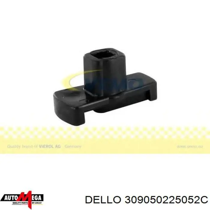 Бегунок (ротор) распределителя зажигания, трамблера Dello/Automega 309050225052C