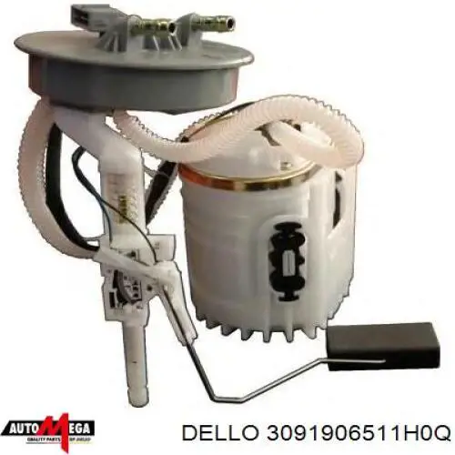 Элемент-турбинка топливного насоса Dello/Automega 3091906511H0Q
