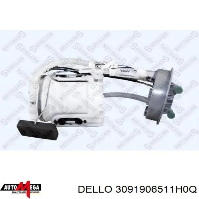 3091906511H0Q Dello/Automega Элемент турбинка топливного насоса