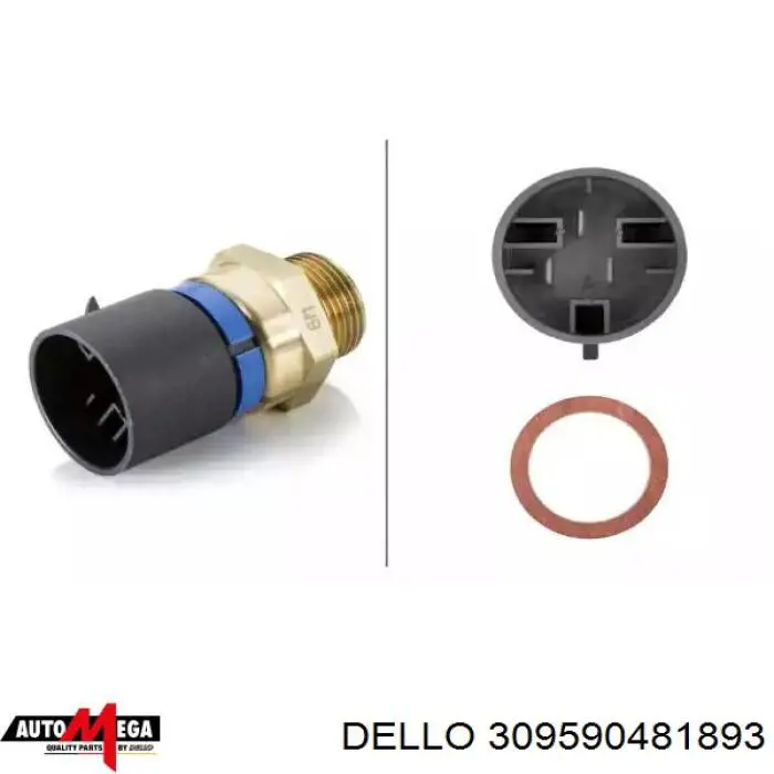 Датчик вентилятора радиатора Dello/Automega 309590481893