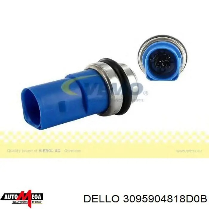 Купить 3095904818D0B Dello/Automega Датчик включения вентилятора радиатора 