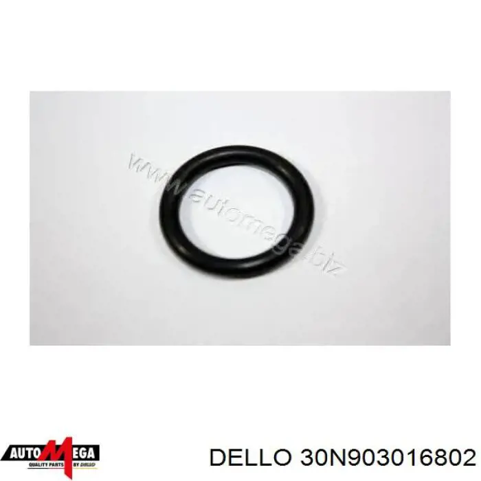 30N903016802 Dello/Automega прокладка фланца (тройника системы охлаждения)