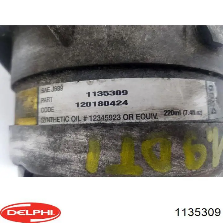 1135309 Delphi compressor de aparelho de ar condicionado