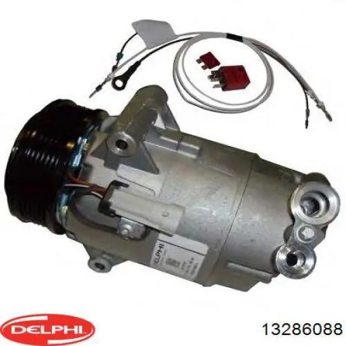 Компрессор кондиционера 13286088 Delphi