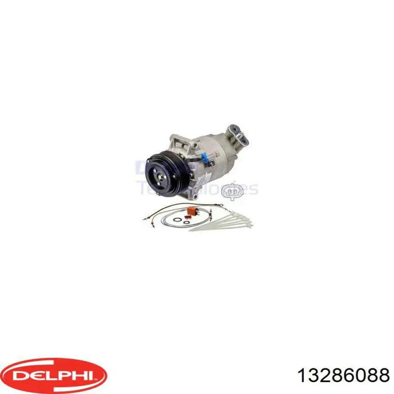 Компрессор системы кондиционирования Delphi 13286088 цена, от 141.08 USD