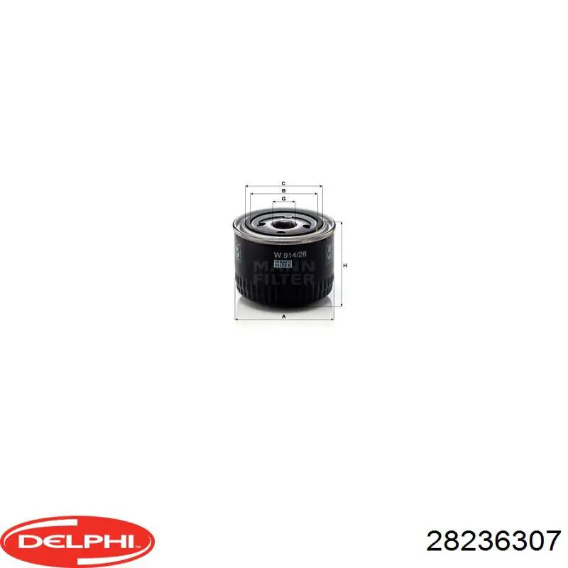 Масло автомобильное Delphi 28236307 цена, от 12.14 USD