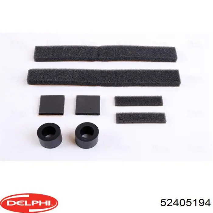 52405194 Delphi Радиатор отопителя салона