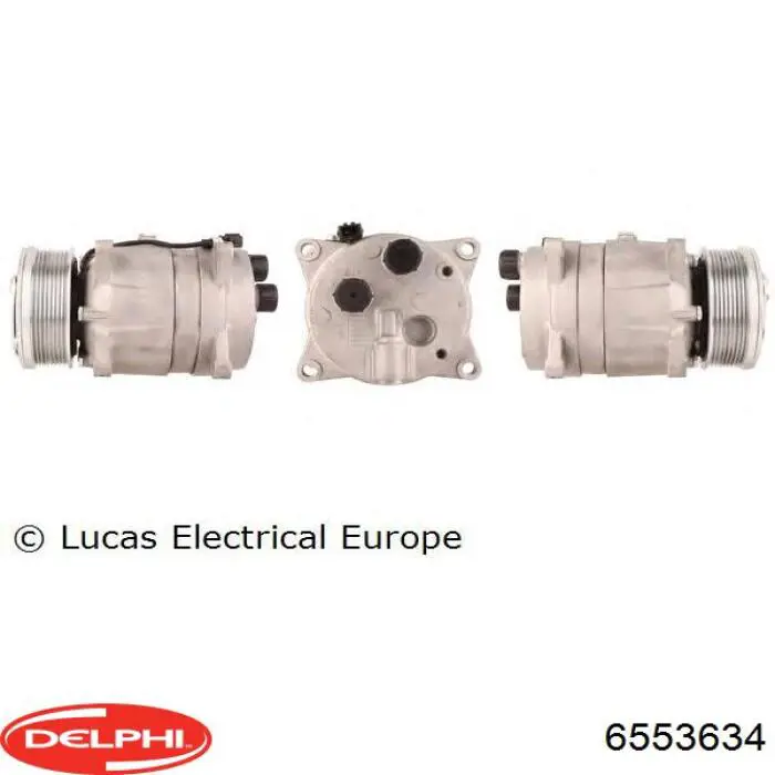 6553634 Delphi Компрессор хладагента