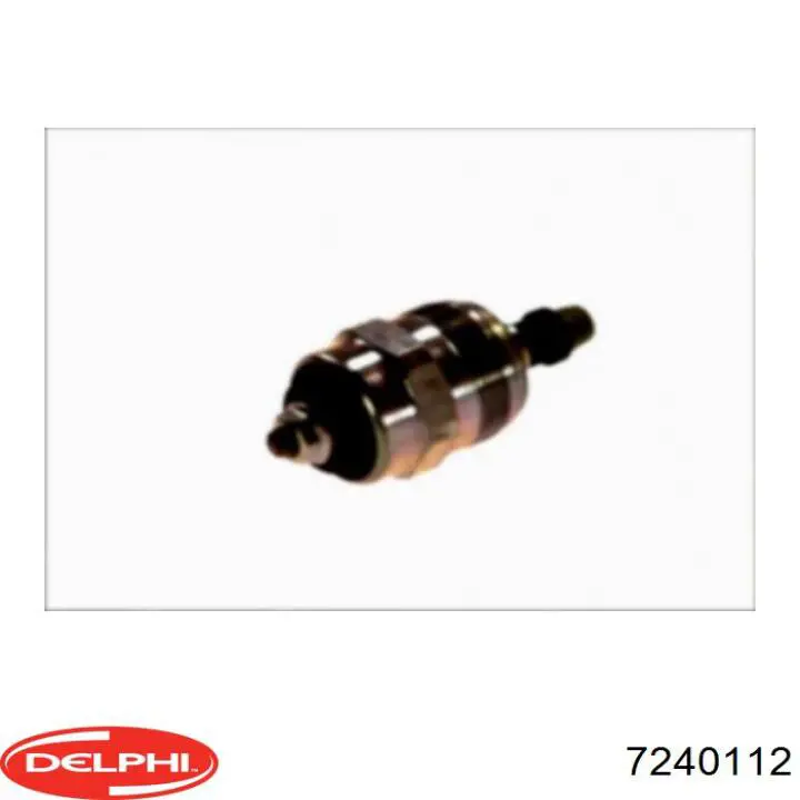Клапан ТНВД отсечки топлива (дизель-стоп) Delphi 7240112