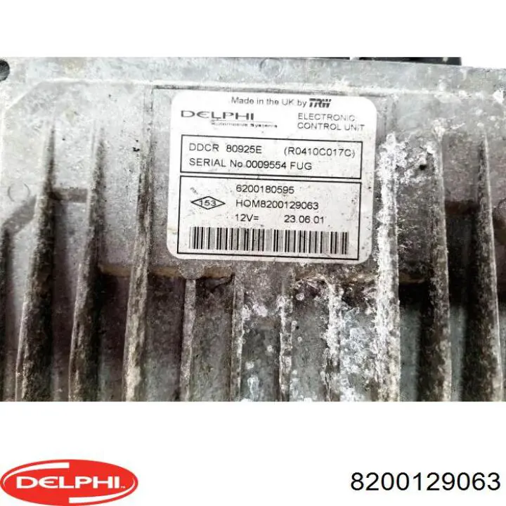 Блок управления двигателем R0410C034A Renault (RVI)