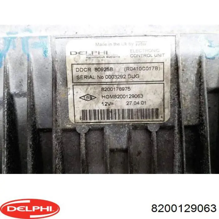 Блок управления двигателем R0410C034A Renault (RVI)