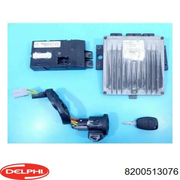 Модуль управления (ЭБУ) впрыском топлива 8200513076 Delphi