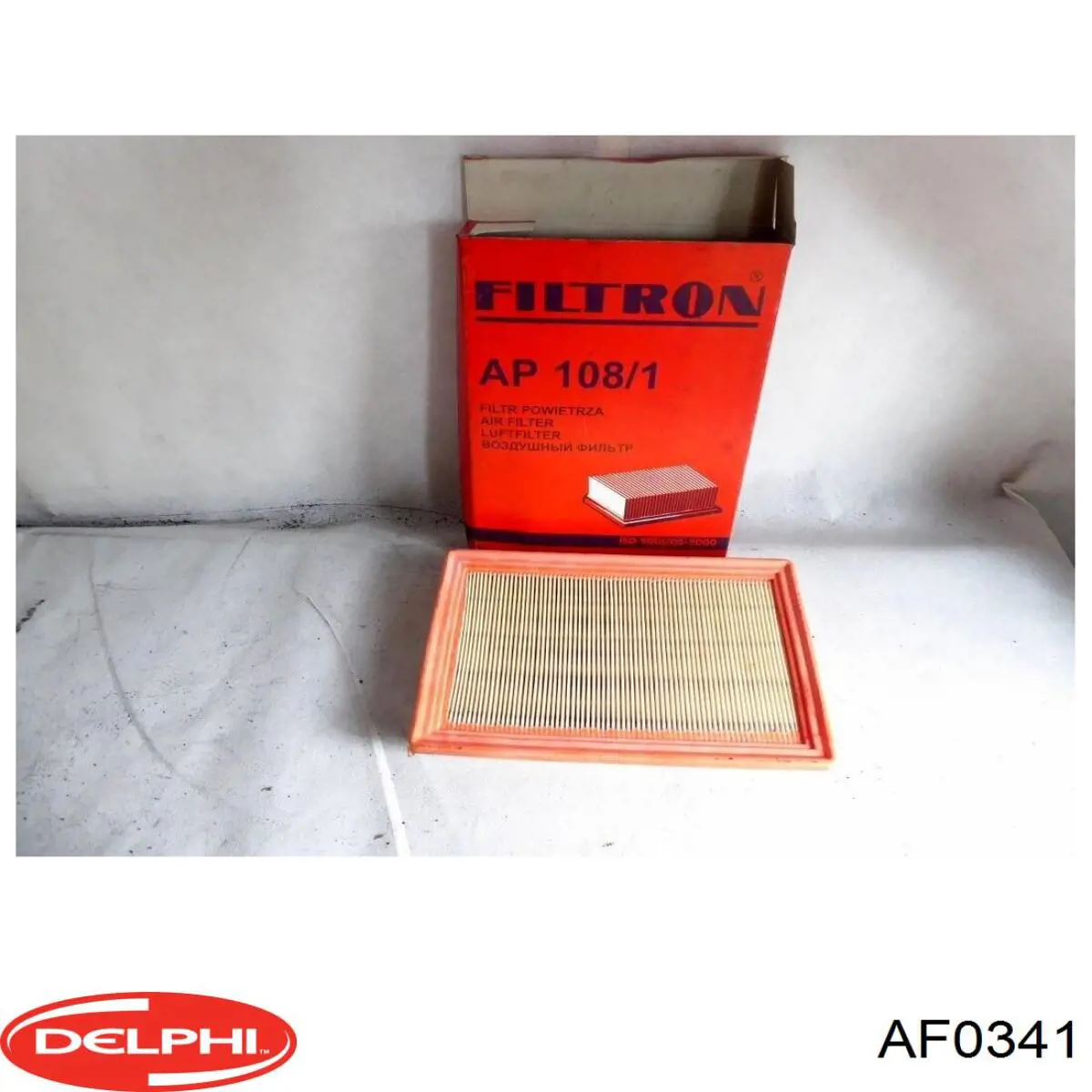 AF0341 Delphi воздушный фильтр