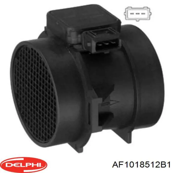 AF10185-12B1 Delphi sensor de fluxo (consumo de ar, medidor de consumo M.A.F. - (Mass Airflow))