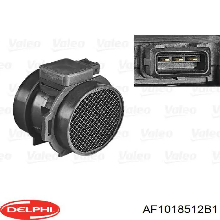 Датчик массового расхода воздуха Delphi AF1018512B1 цена, от 76.50 USD