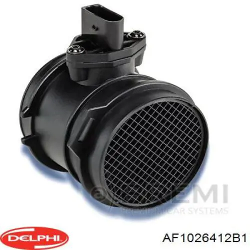 AF1026412B1 Delphi sensor de fluxo (consumo de ar, medidor de consumo M.A.F. - (Mass Airflow))