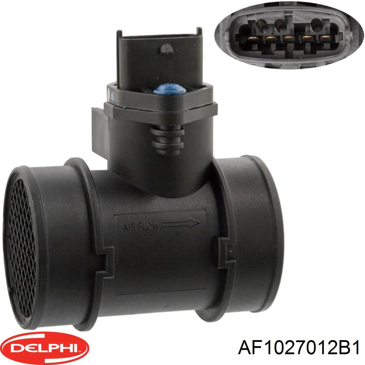 AF1027012B1 Delphi sensor de fluxo (consumo de ar, medidor de consumo M.A.F. - (Mass Airflow))