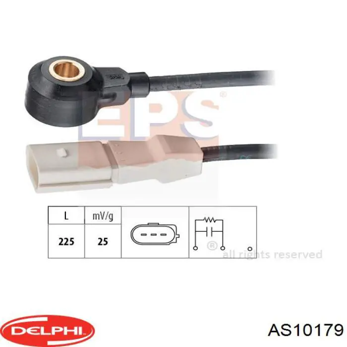 Датчик детонации ERA 550682A