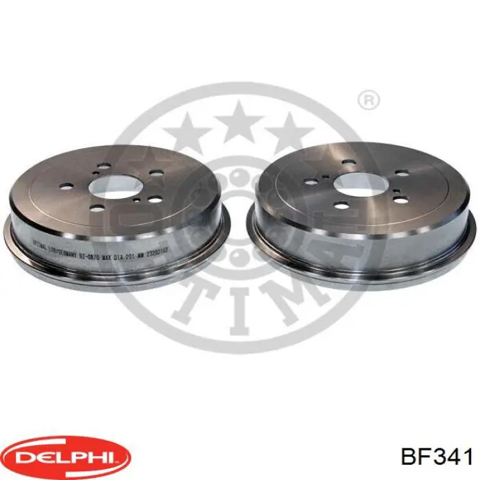 Барабан тормозной задний Delphi BF341 цена, от 23.55 USD