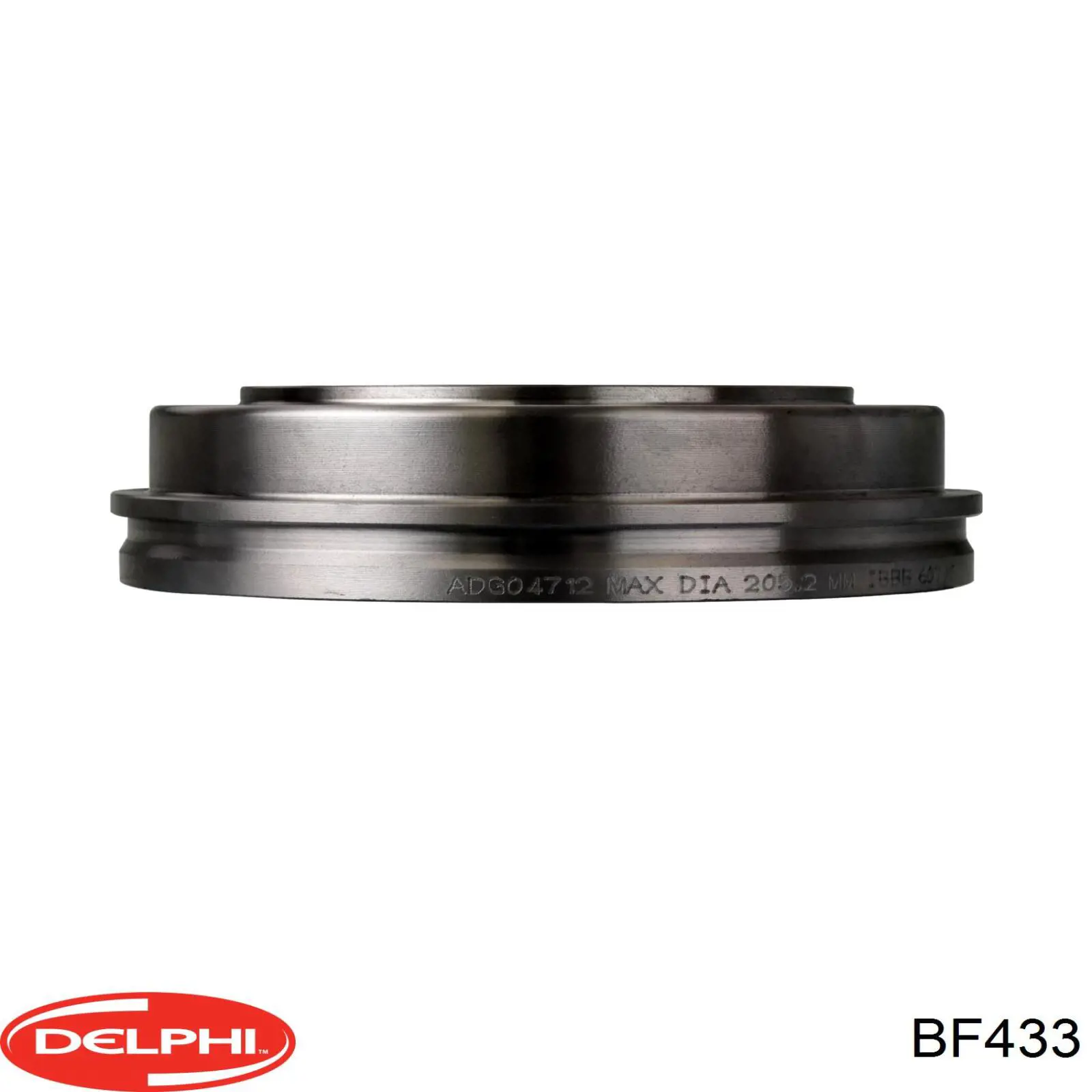 BF433 Delphi барабан тормозной задний