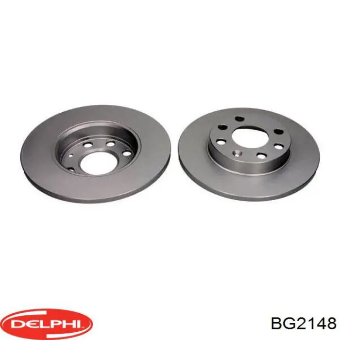 Диск гальмівний передній BG2148 Delphi