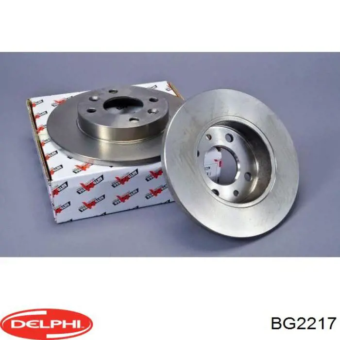 Тормоз дисковый передний Delphi BG2217 цена, от 18.17 USD