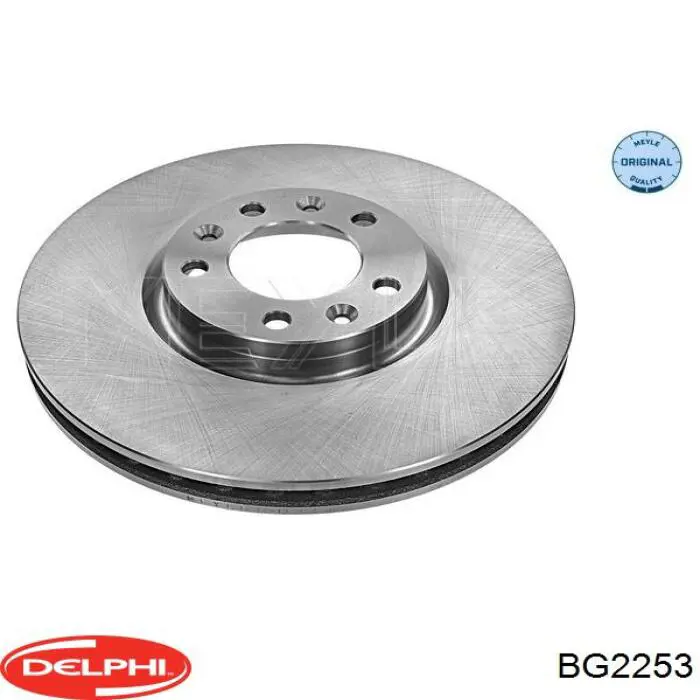 BG2253 Delphi диск тормозной передний