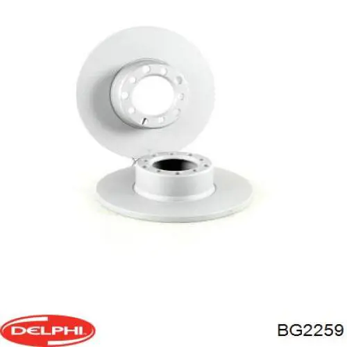 Передний тормозной диск Delphi BG2259