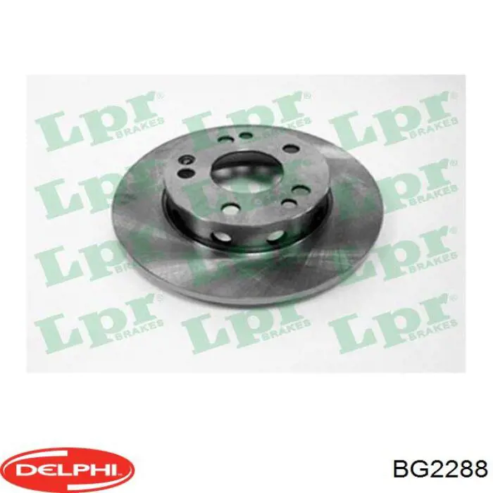 BG2288 Delphi Диск тормозной передний