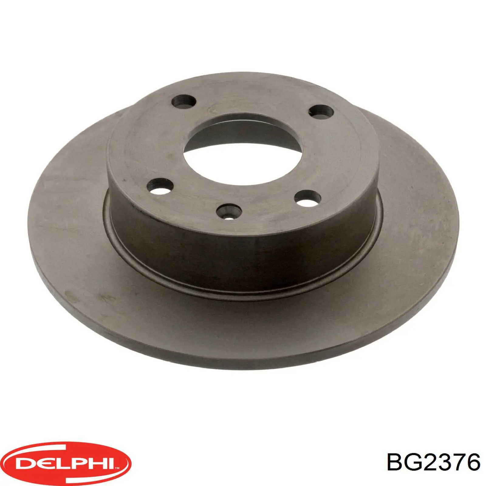 BG2376 Delphi диск тормозной передний