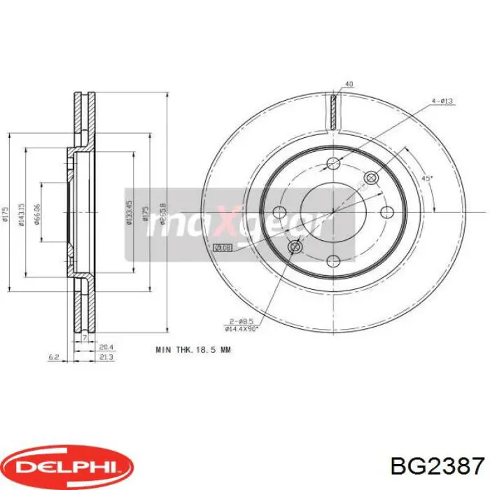 BG2387 Delphi