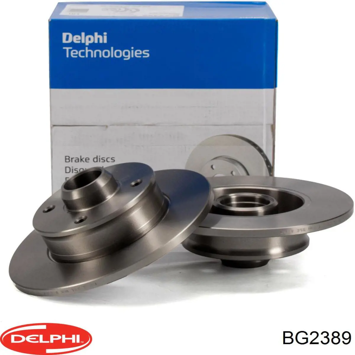 BG2389 Delphi disco do freio traseiro