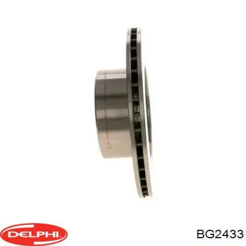 Передние тормозные диски BG2433 Delphi