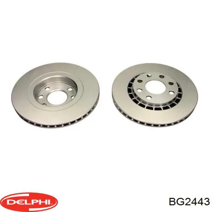 Тормоз дисковый передний Delphi BG2443 цена, от 28.88 USD