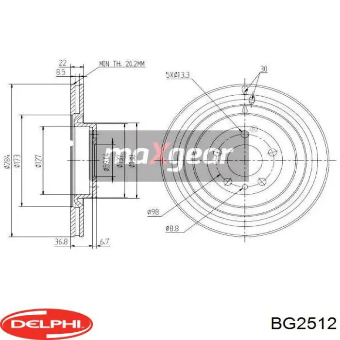 BG2512 Delphi