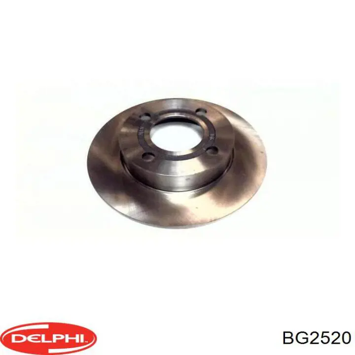 Купить BG2520 Delphi Диск тормозной задний
