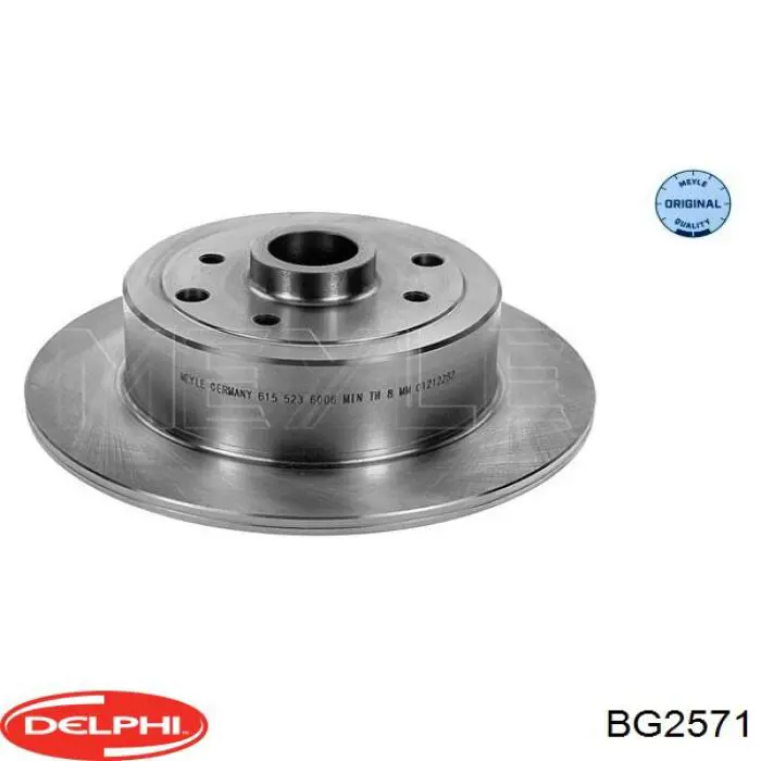BG2571 Delphi Дисковый тормоз