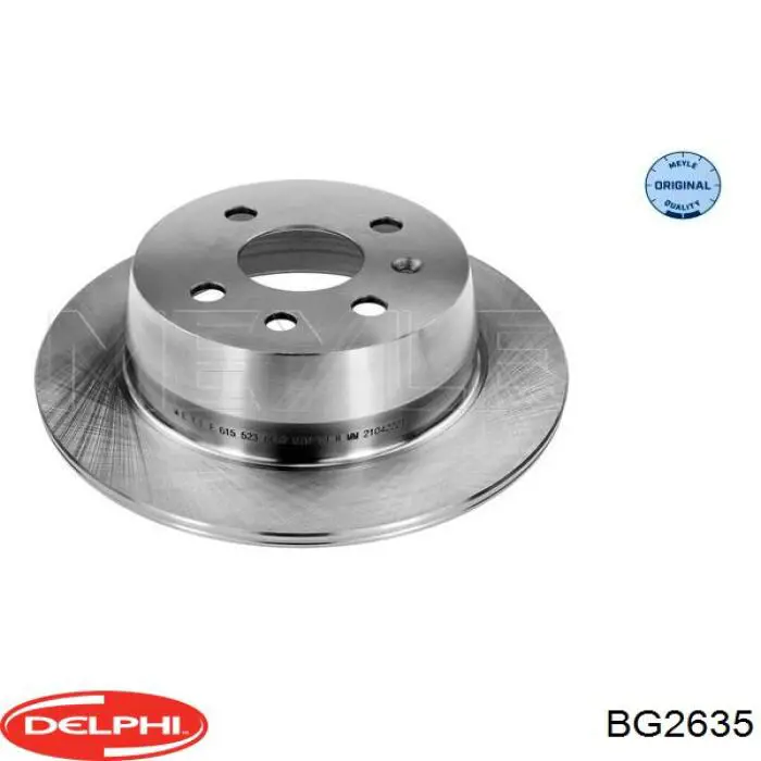 Купить BG2635 Delphi Диск тормозной задний