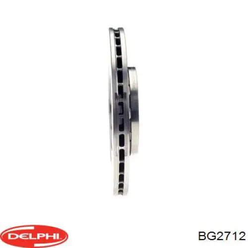 Передние тормозные диски BG2712 Delphi